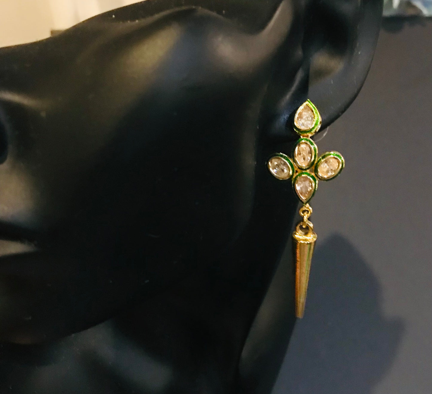 Polki Spike Earrings
