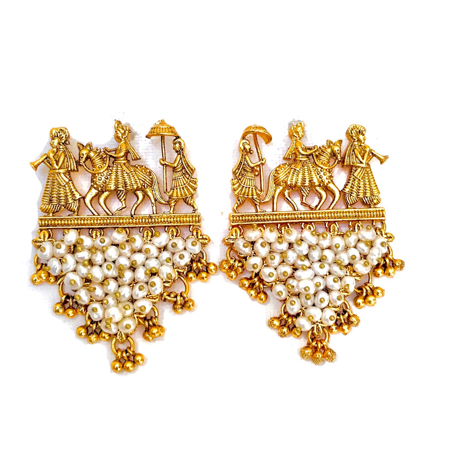 Baraat Pearls Earrings