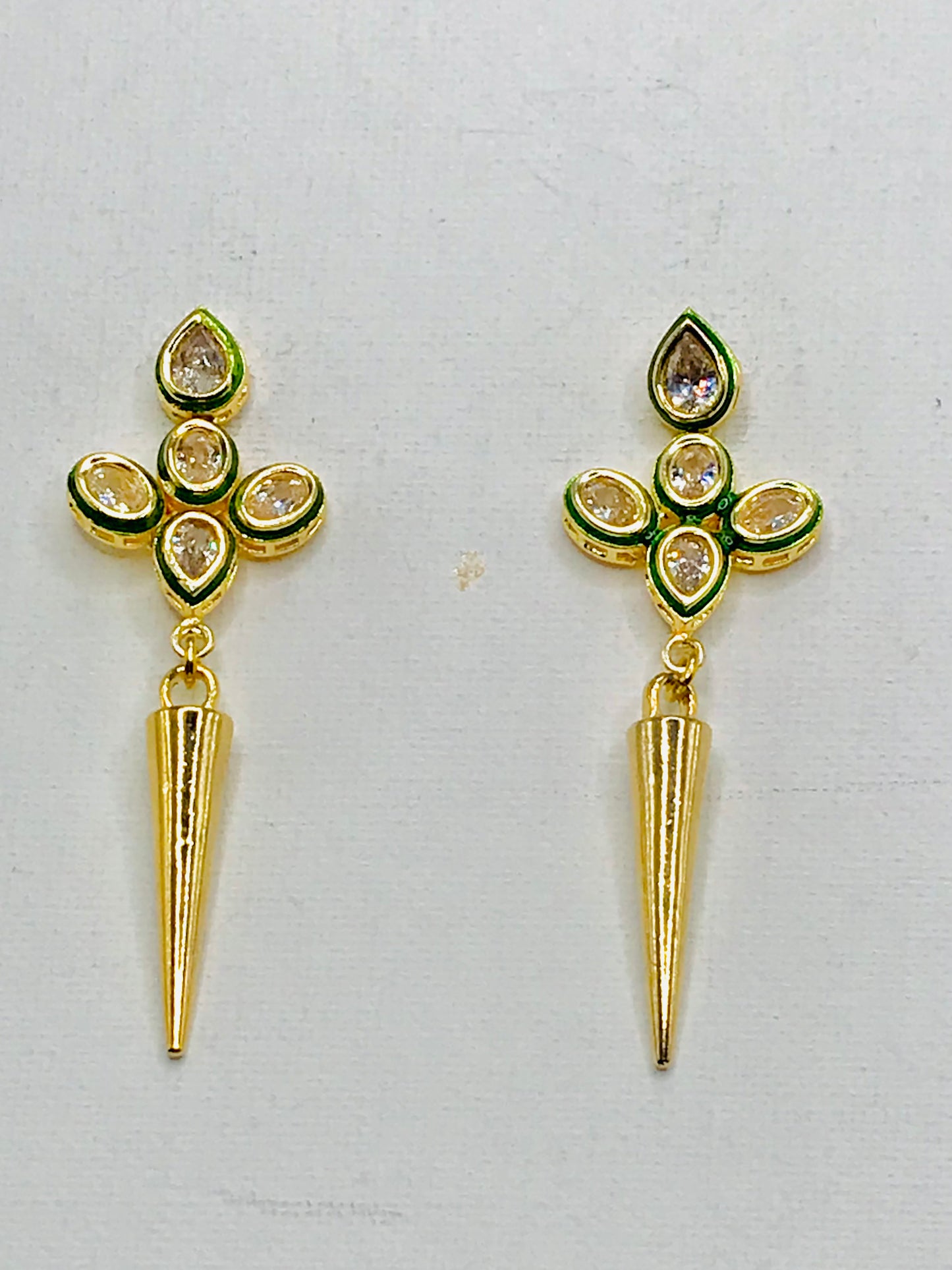 Polki Spike Earrings