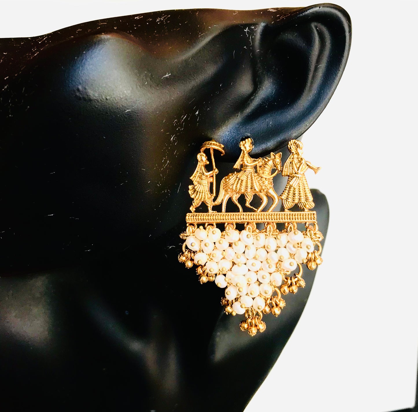 Baraat Pearls Earrings