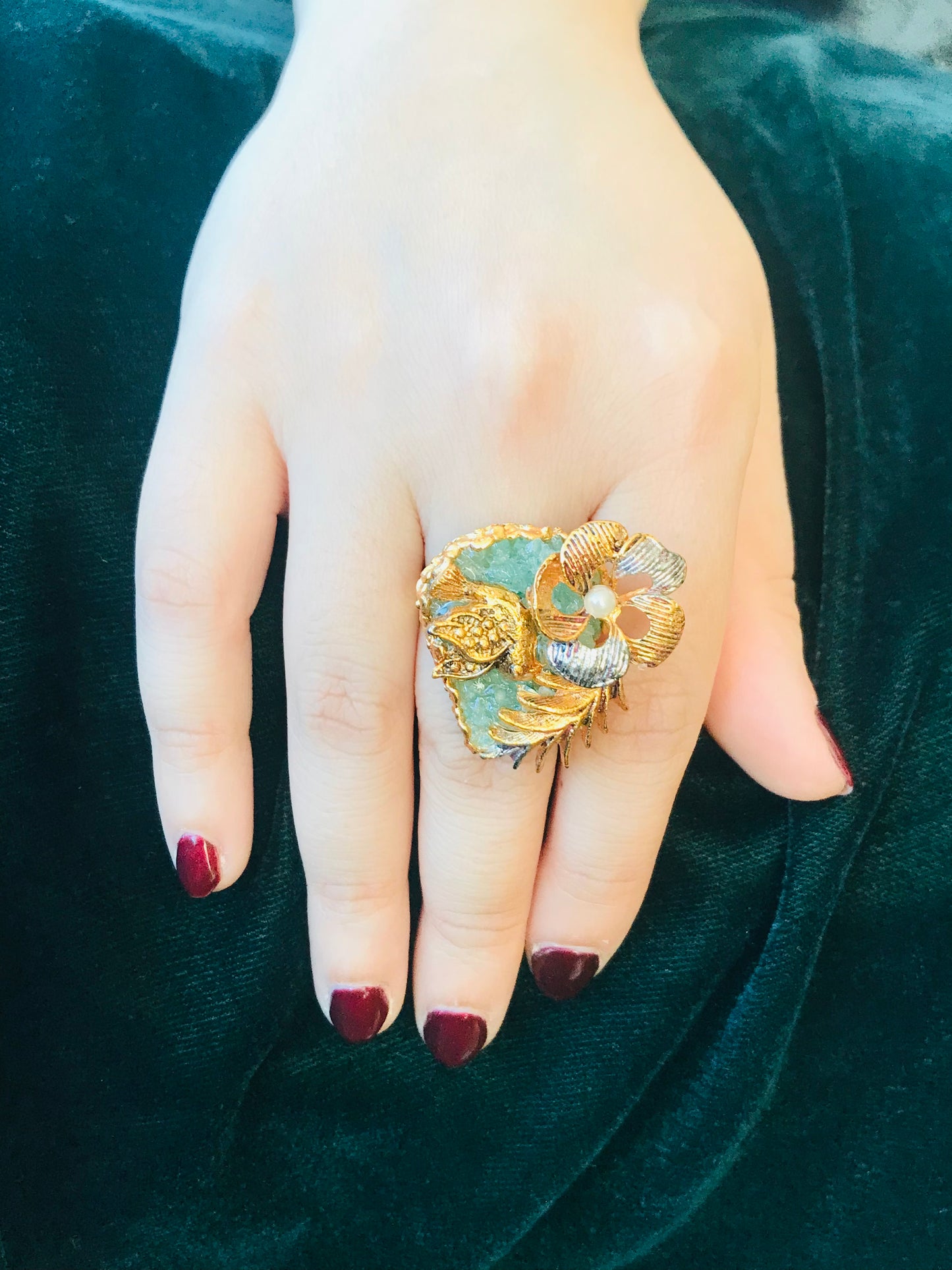 Jardin Statement Ring