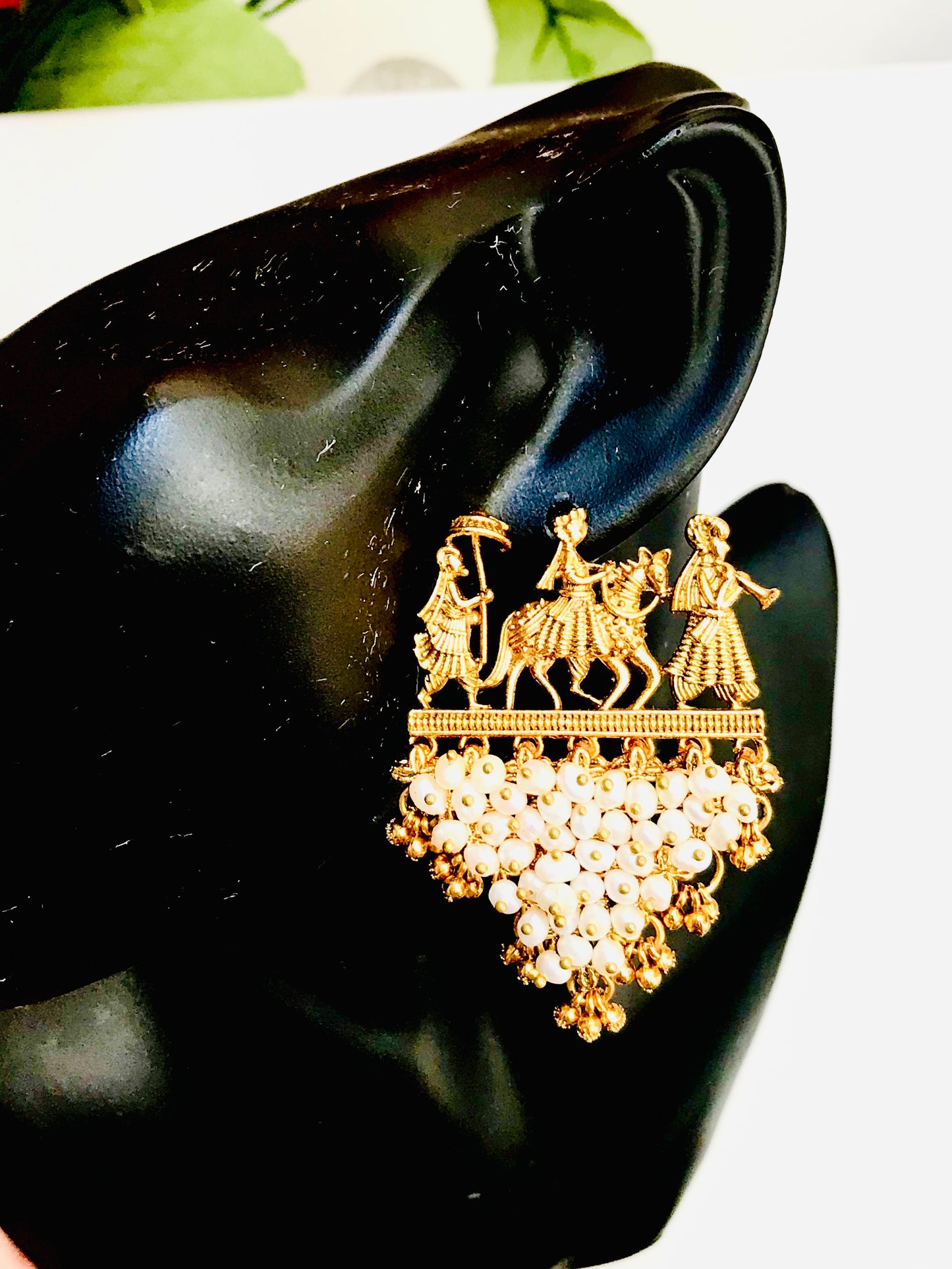 Baraat Pearls Earrings