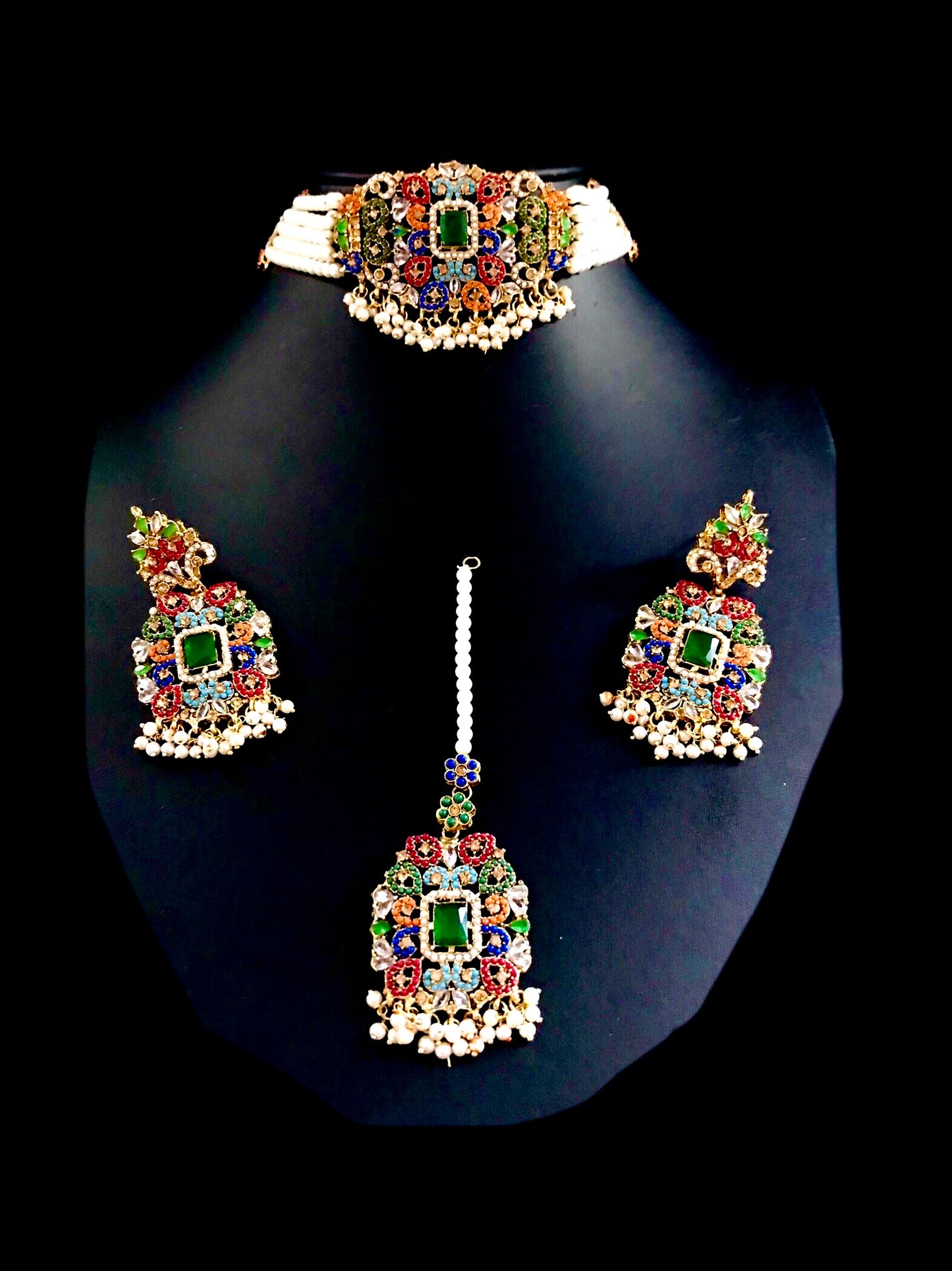 Nevrattan Choker Wedding Set (G)