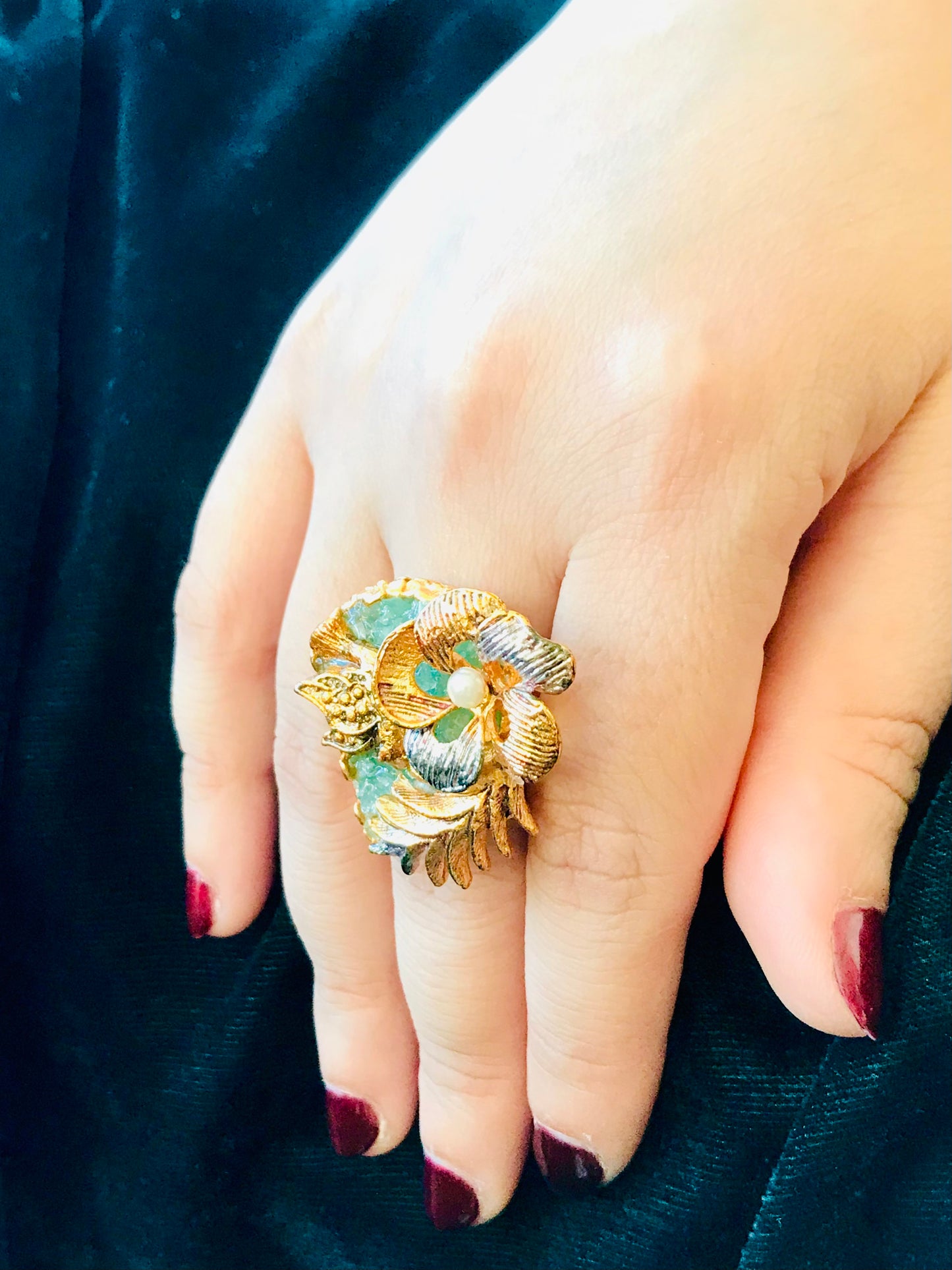 Jardin Statement Ring