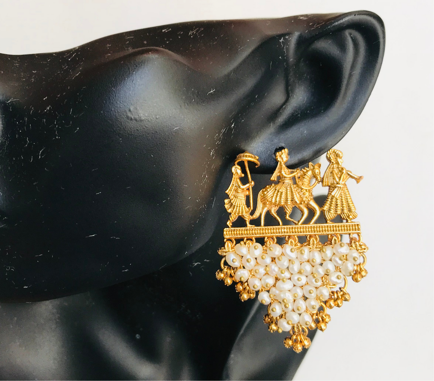 Baraat Pearls Earrings