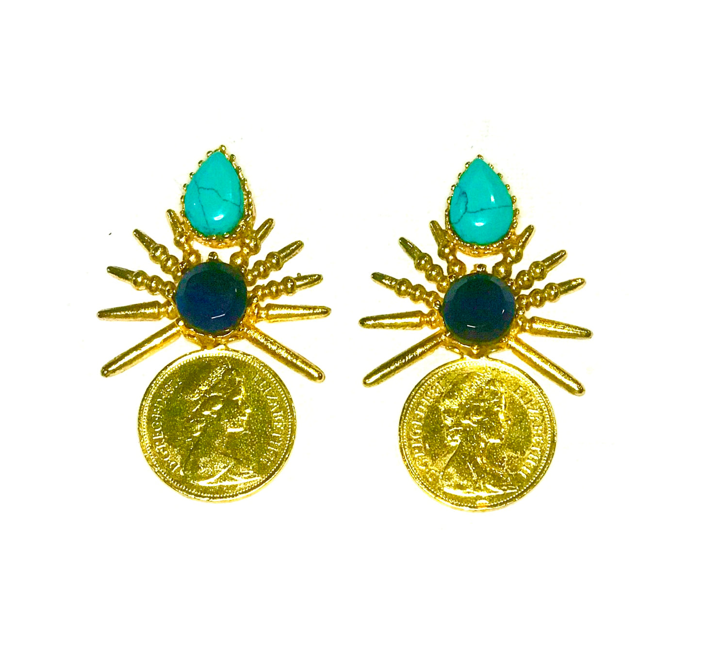 Irene Coin Earrings