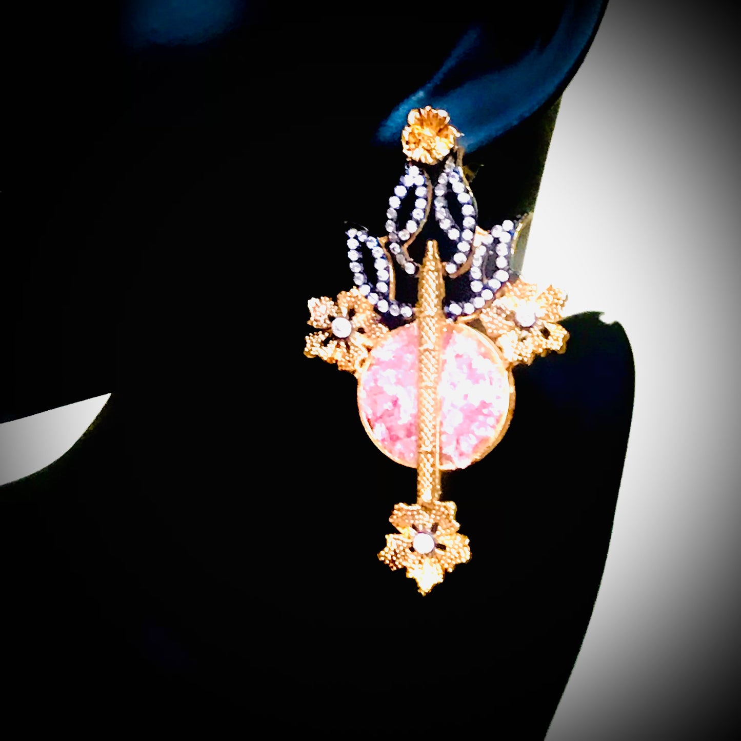 Pink Blossom Earrings