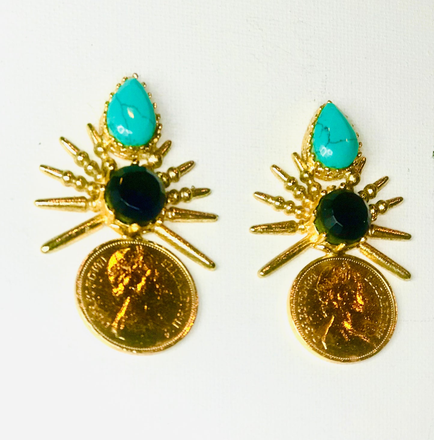 Irene Coin Earrings