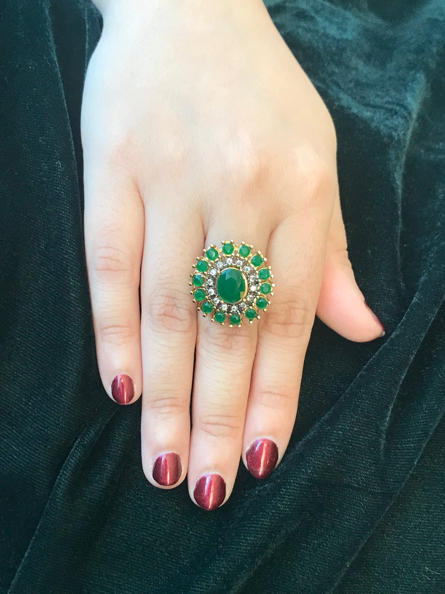 Royal Emerald Ring