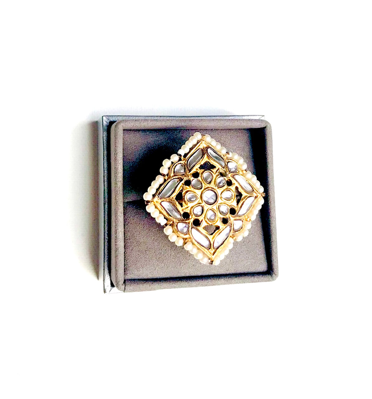 Kundan Lakha Ring