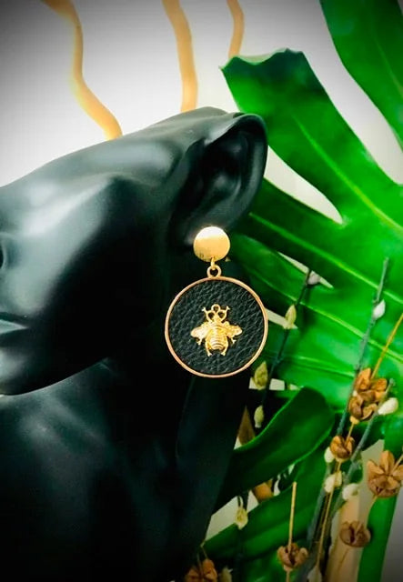 Honey Bee Earrings