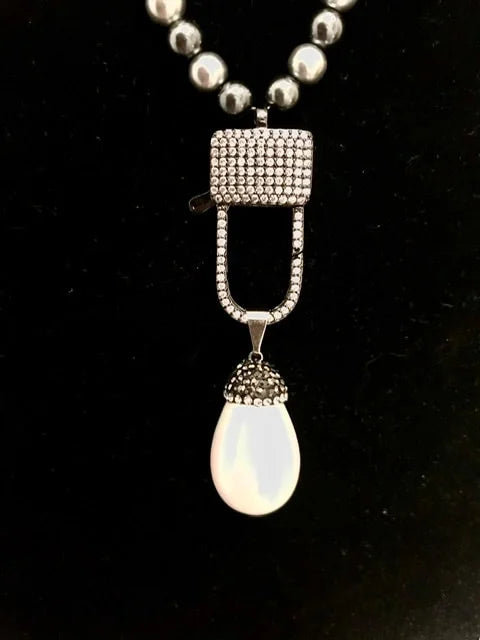 Square Clasp Pendant