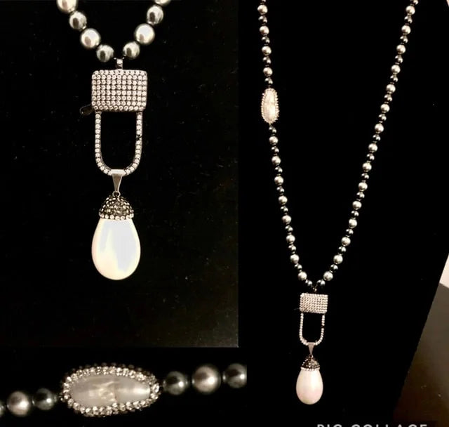 Square Clasp Pendant