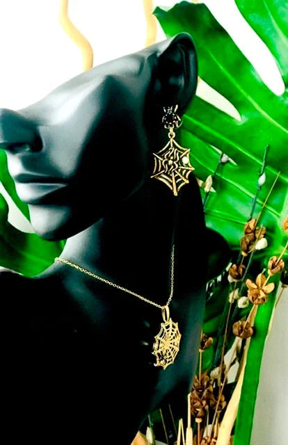 Spider Web Pendant