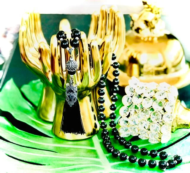 Turkish Crown Tassel Necklace
