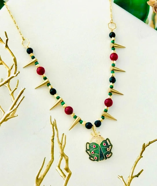 Beetle Necklace