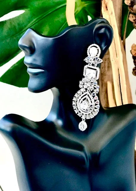 Crystal Chandelier Earrings