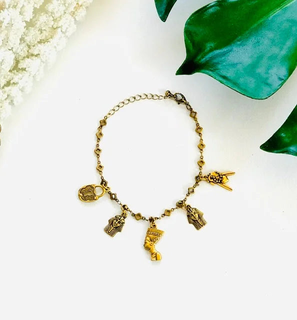 Egyptian Charms Bracelet