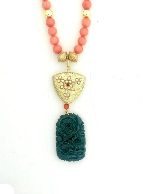 Jade-Licious Dragon Necklace
