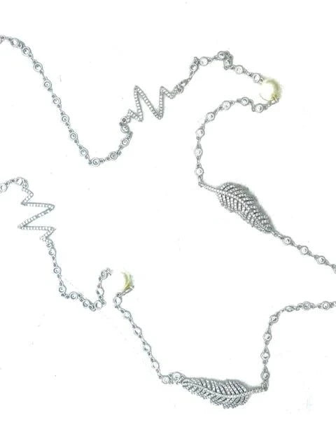 Pearl Leaf Necklace