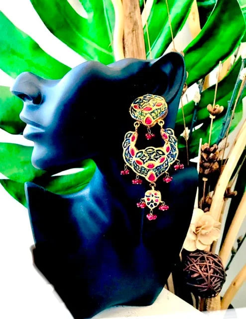 Shalimar Kundan Earrings