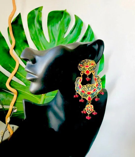 Shalimar Kundan Earrings