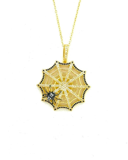 Spider Web Pendant