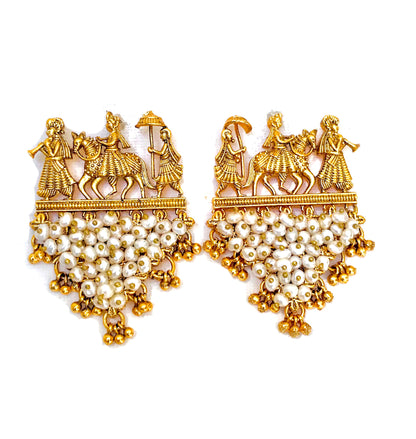 Baraat Pearls Earrings