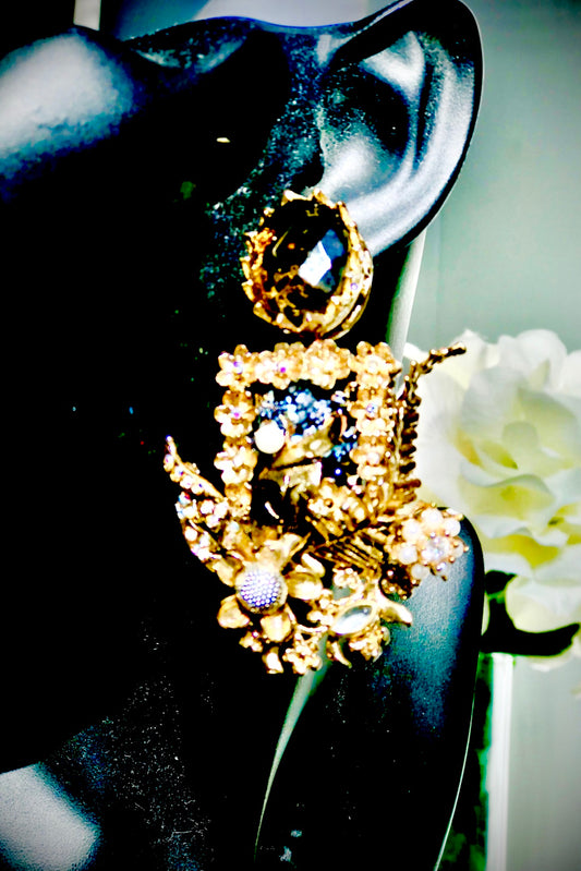 Smoky Topaz Earrings
