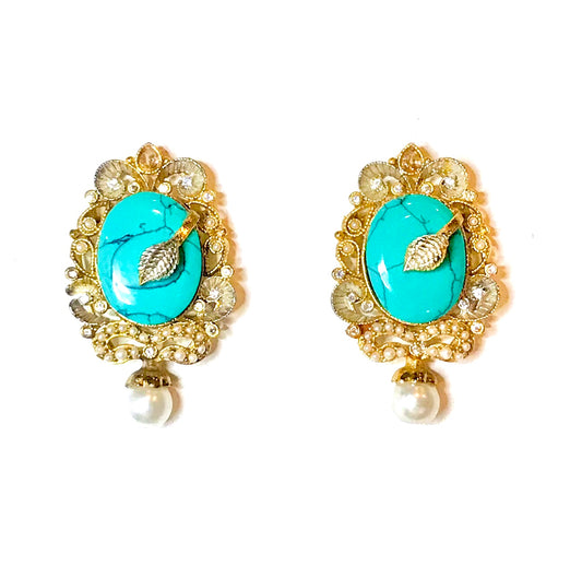 Glory Turquoise Earrings