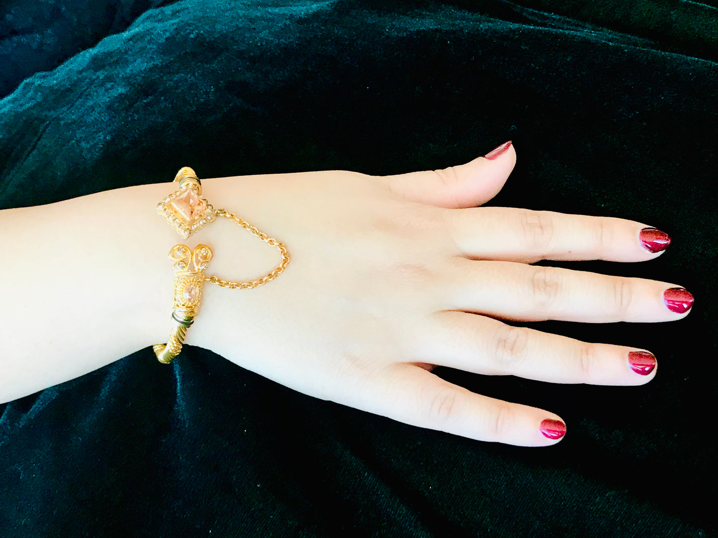 Champagne Gold Bangle