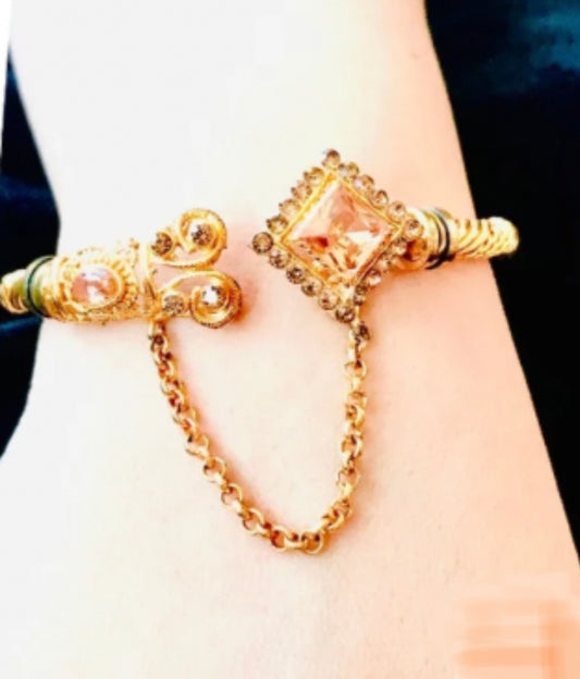 Champagne Gold Bangle