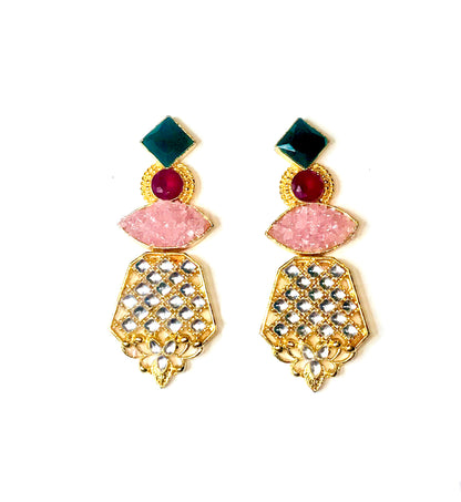 Rose Glamour Earrings