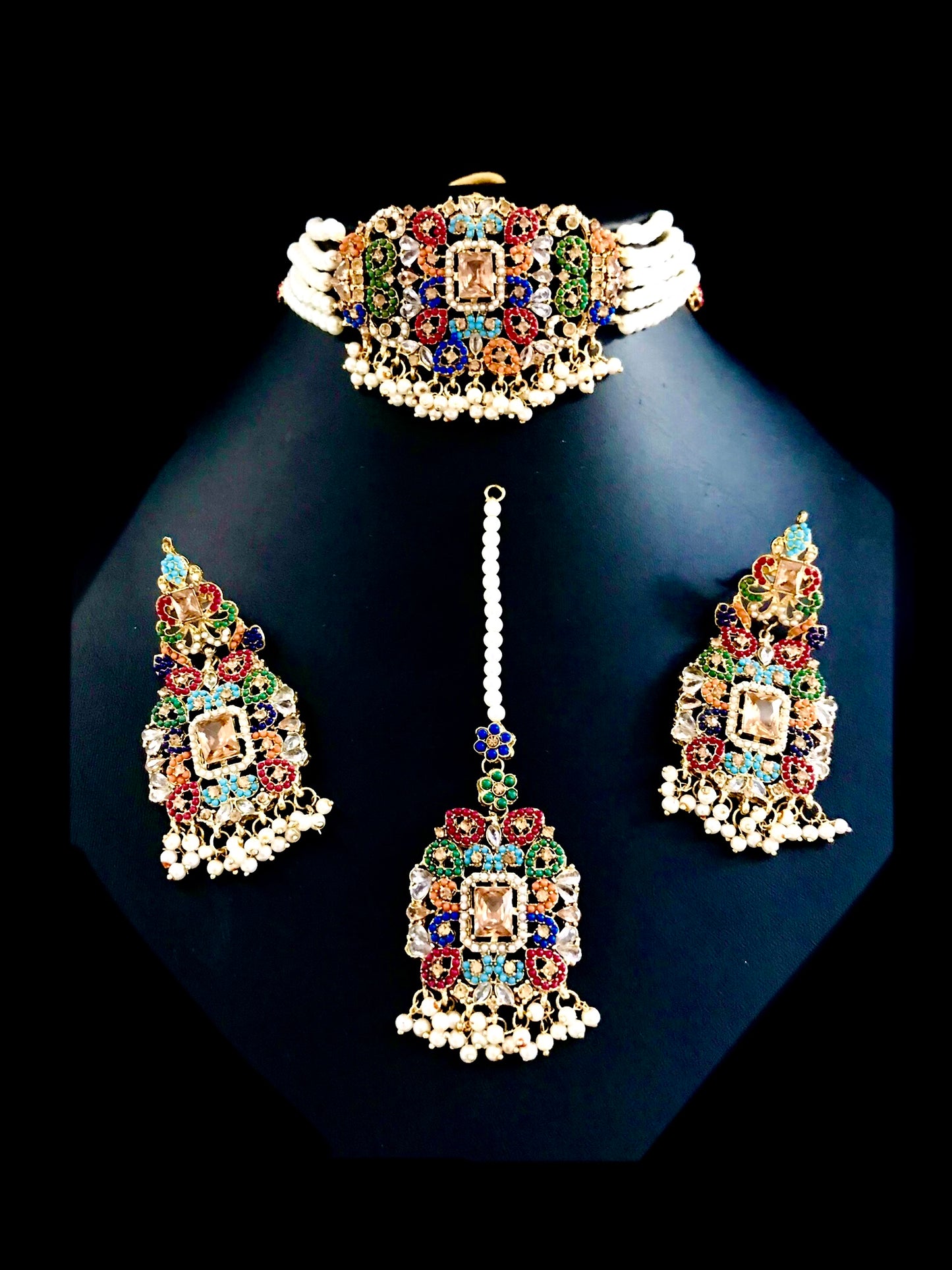 Nevrattan Choker Wedding Set (C)