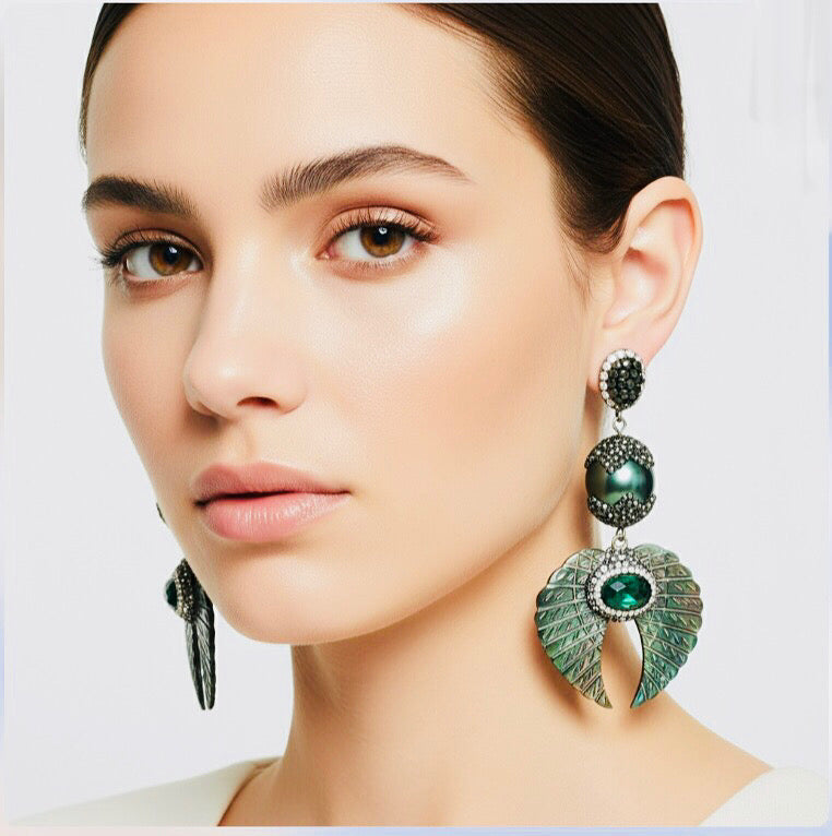 Abalonia Wings Earrings