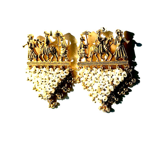Baraat Pearls Earrings