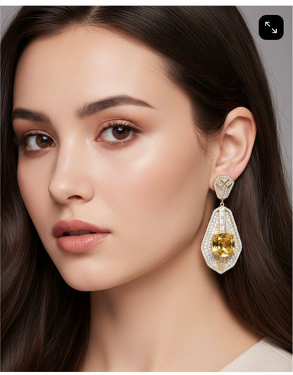 Citrinella Earrings