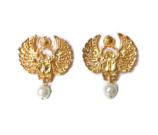Scarab Earrings
