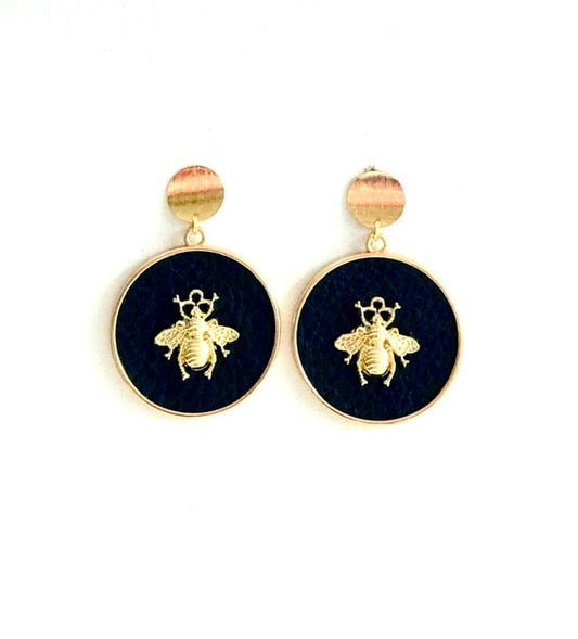 Honey Bee Earrings