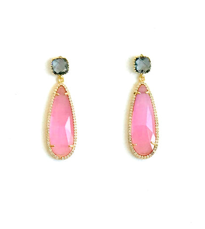 Bride Rose Earrings