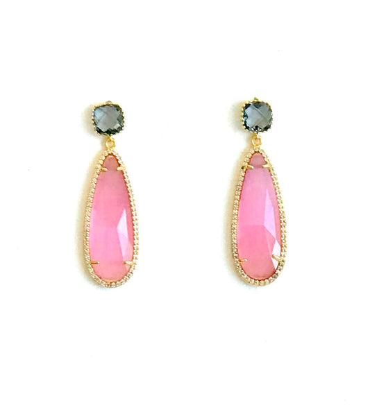 Bride Rose Earrings