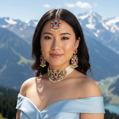 Nevrattan Choker Wedding Set (R)