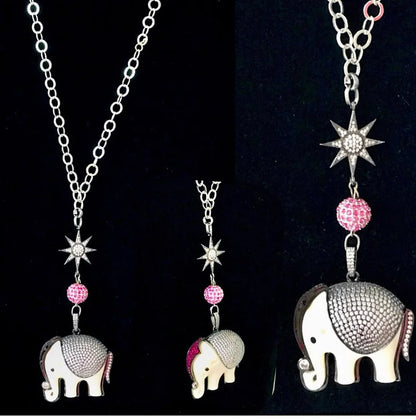 Elephant Star Pendant