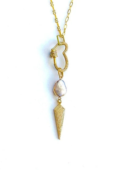 Heart & Pearl Pendant