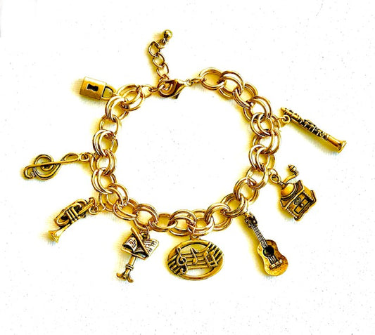 Musical Charms Bracelet