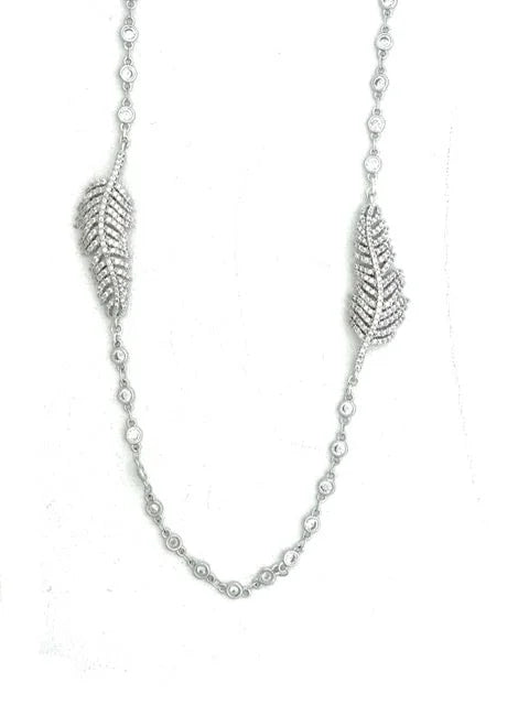 Pearl Leaf Necklace